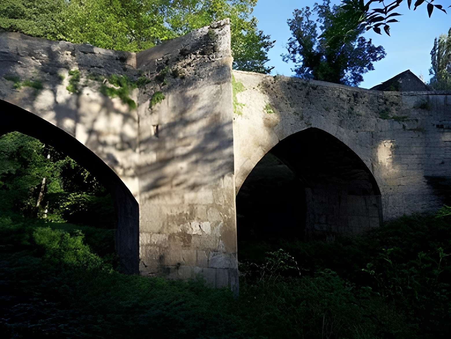 Pont sur le Gaduet de Bransat 