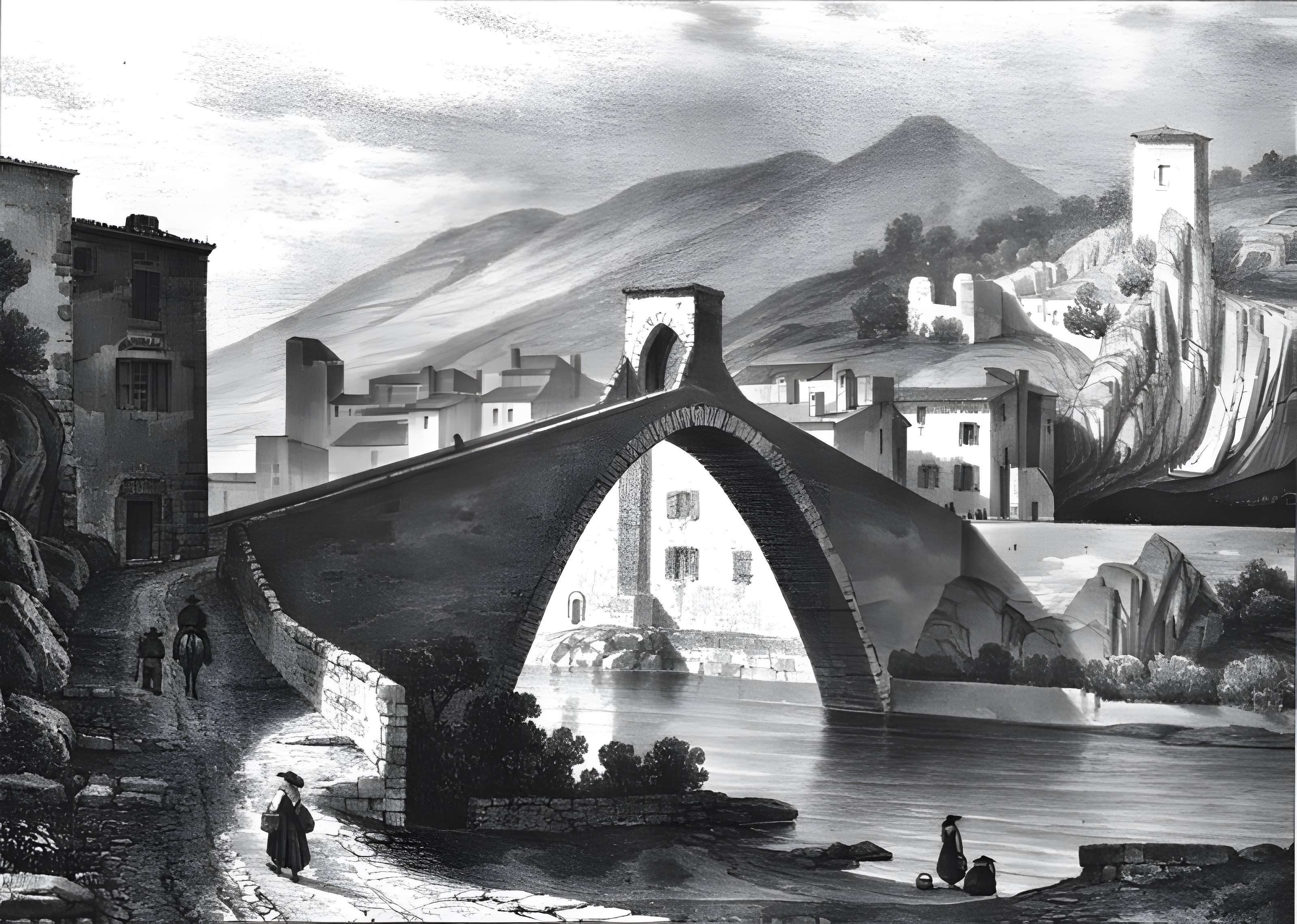 Pont sur l'Eygues de Nyons