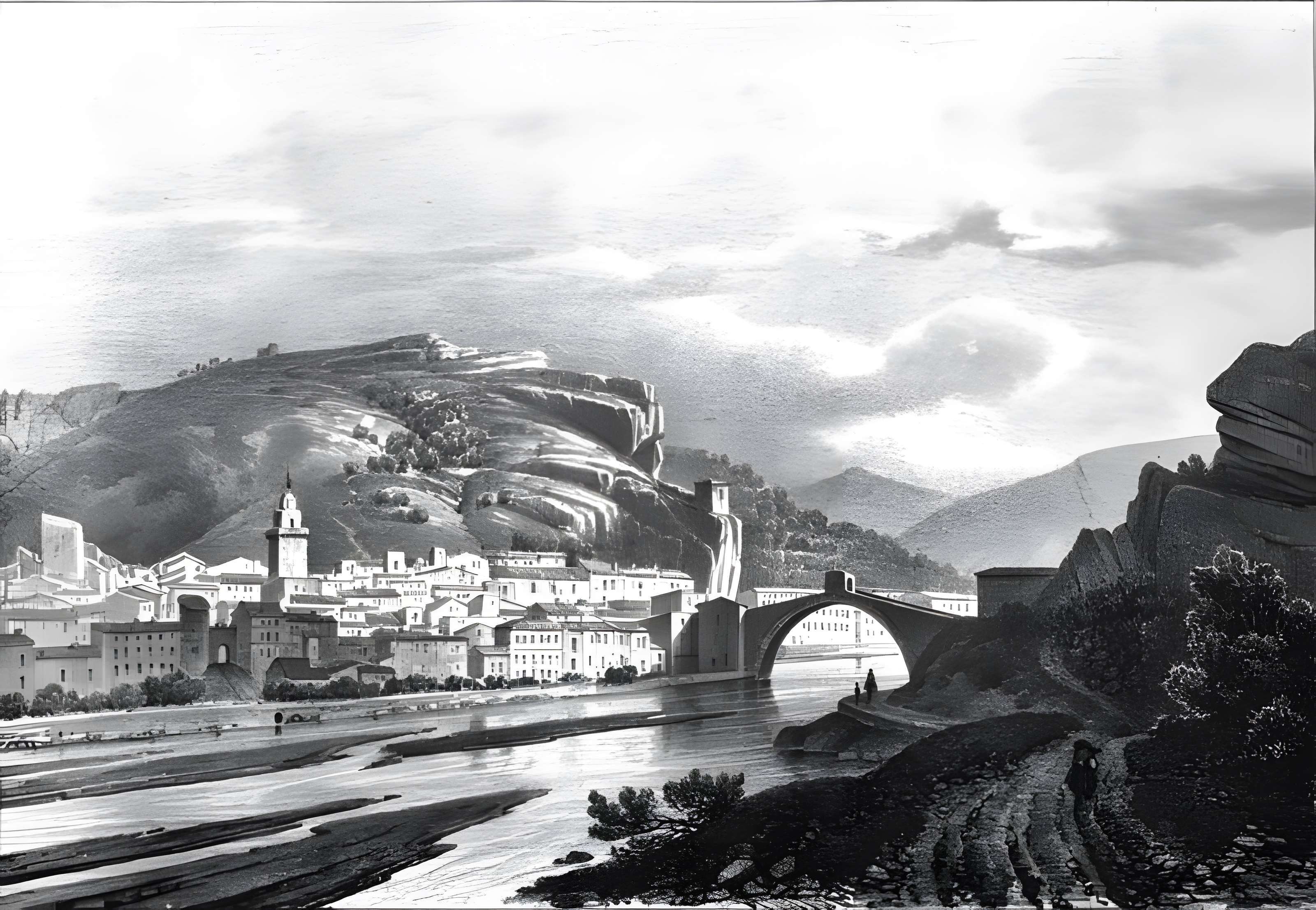 Pont sur l'Eygues de Nyons