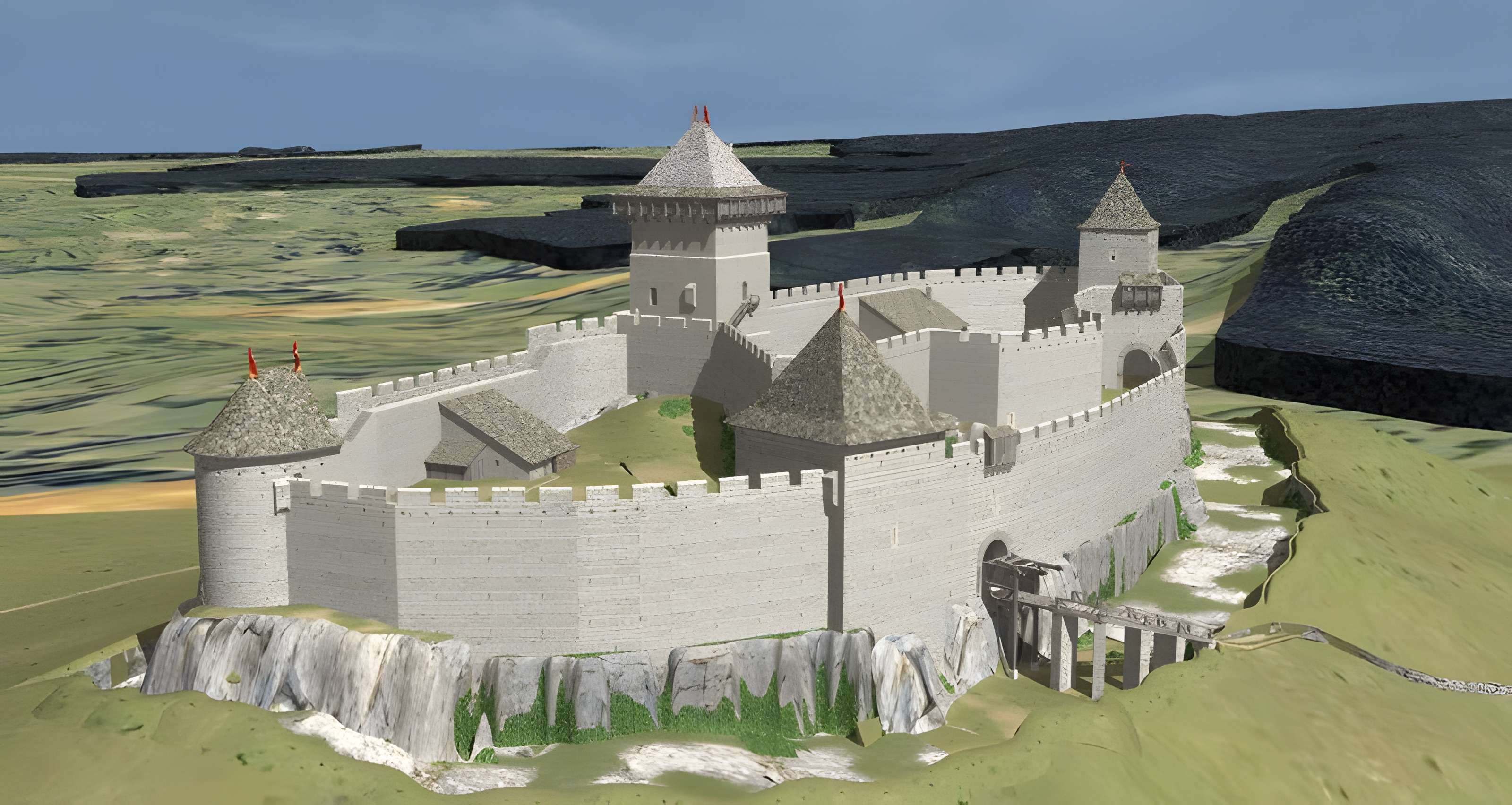 Ruines du château de Montrond