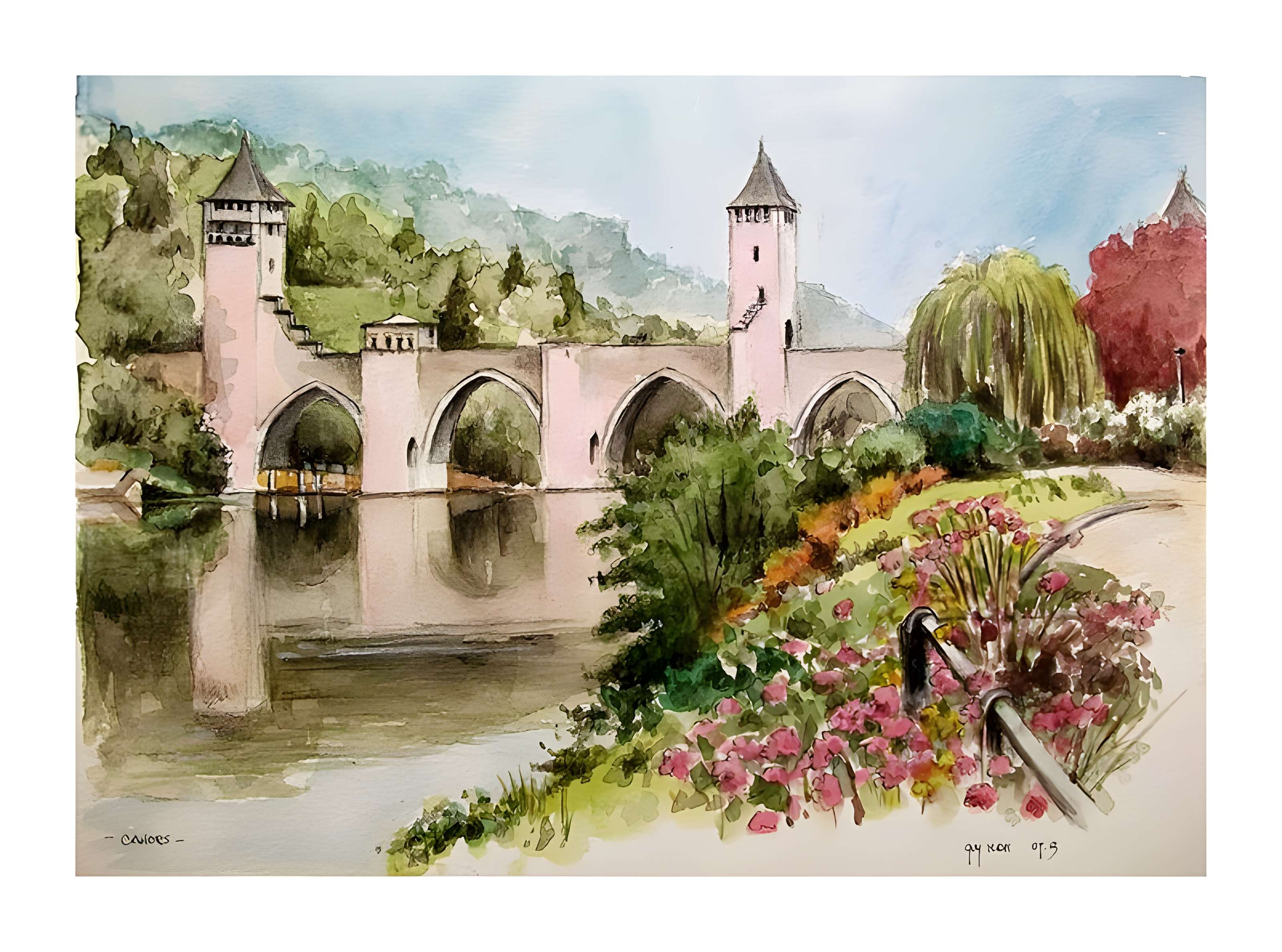 Pont Valentré de Cahors