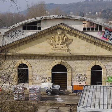 Pont-canal dAgen sur la Garonne également sur commune du Passage