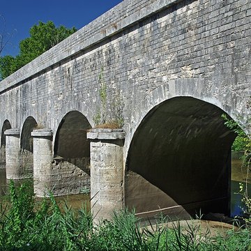 Pont-canal sur la Sauldre