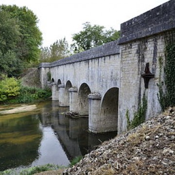 pont canal sur la sauldre