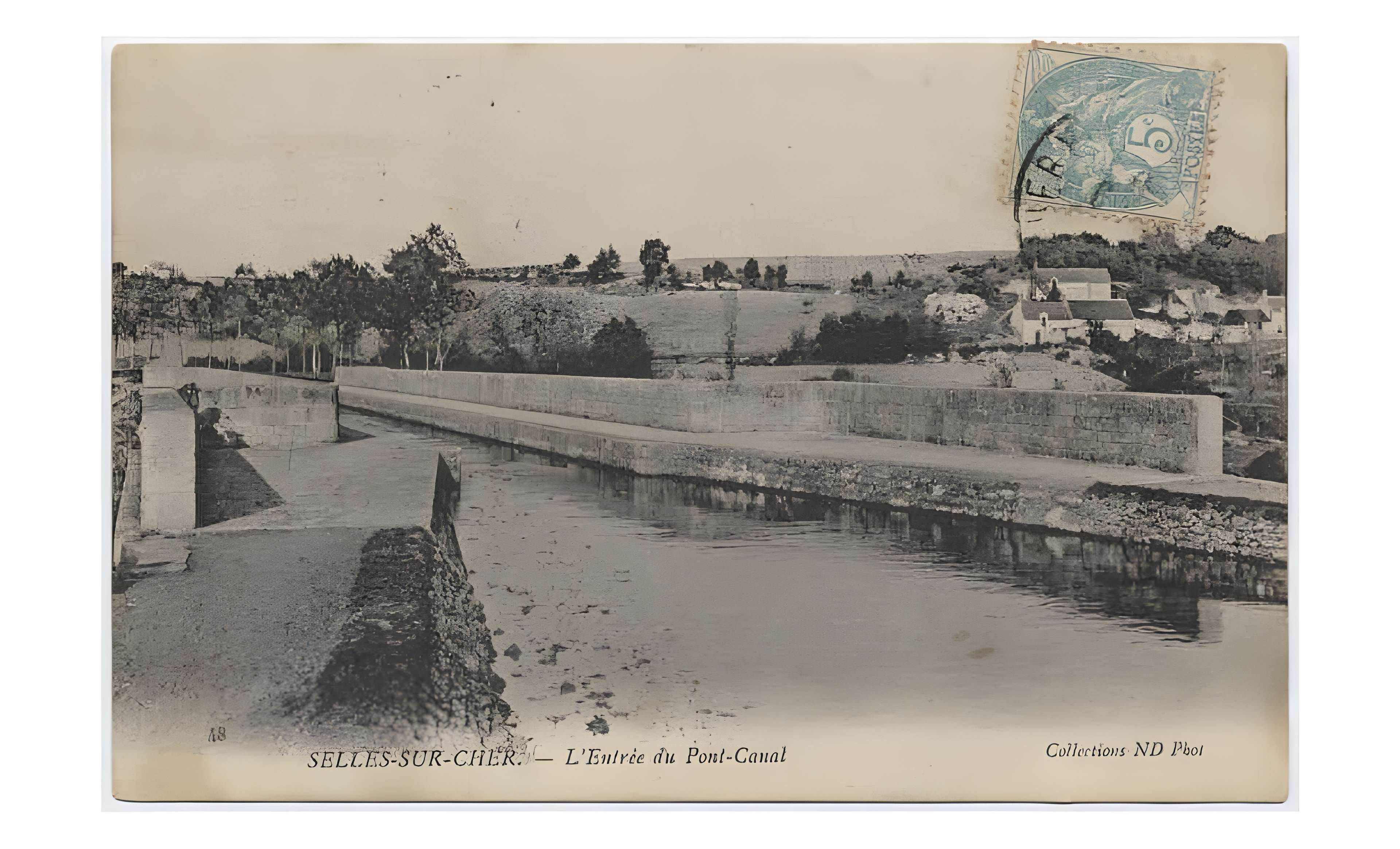 Pont-canal sur la Sauldre