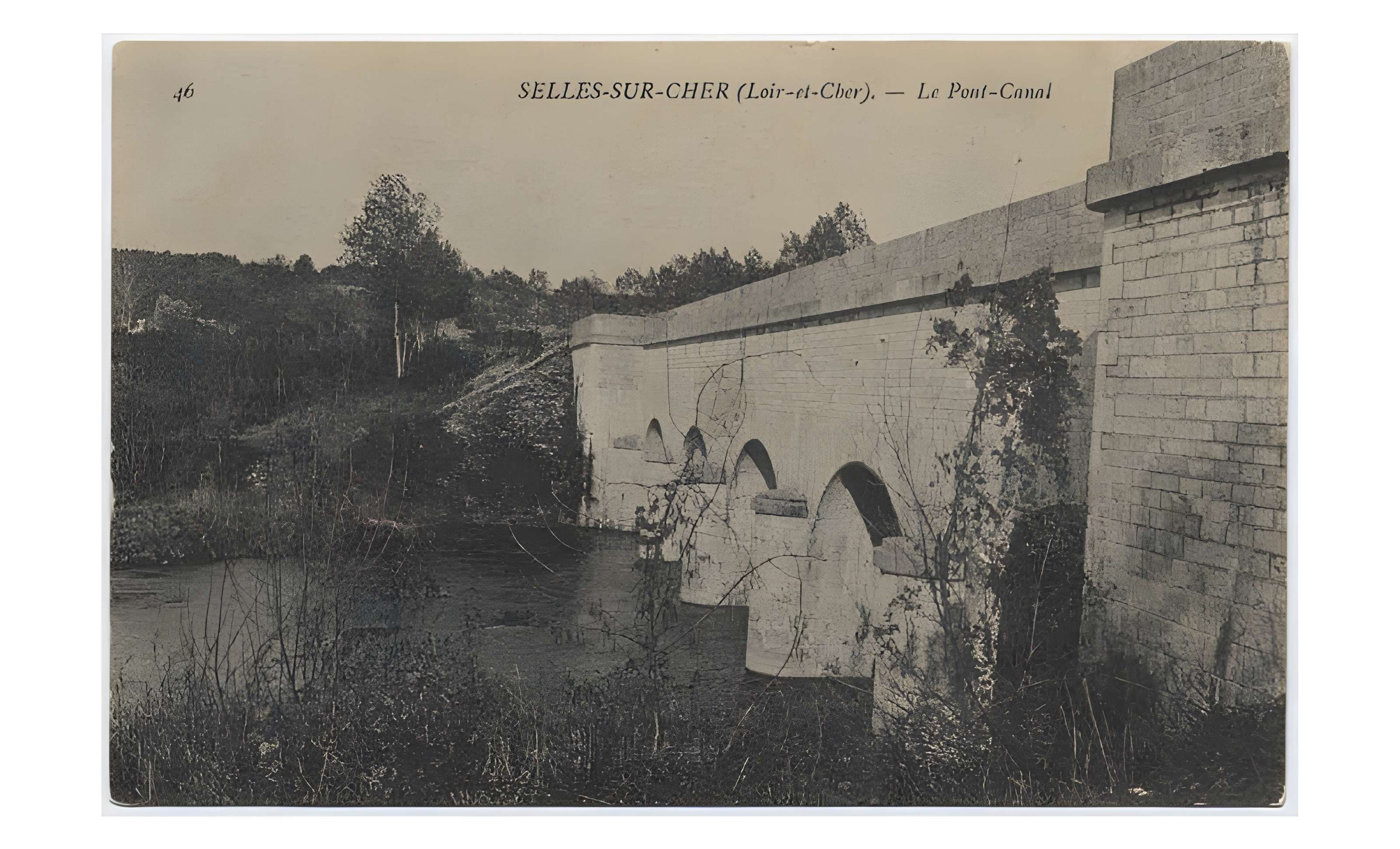 Pont-canal sur la Sauldre