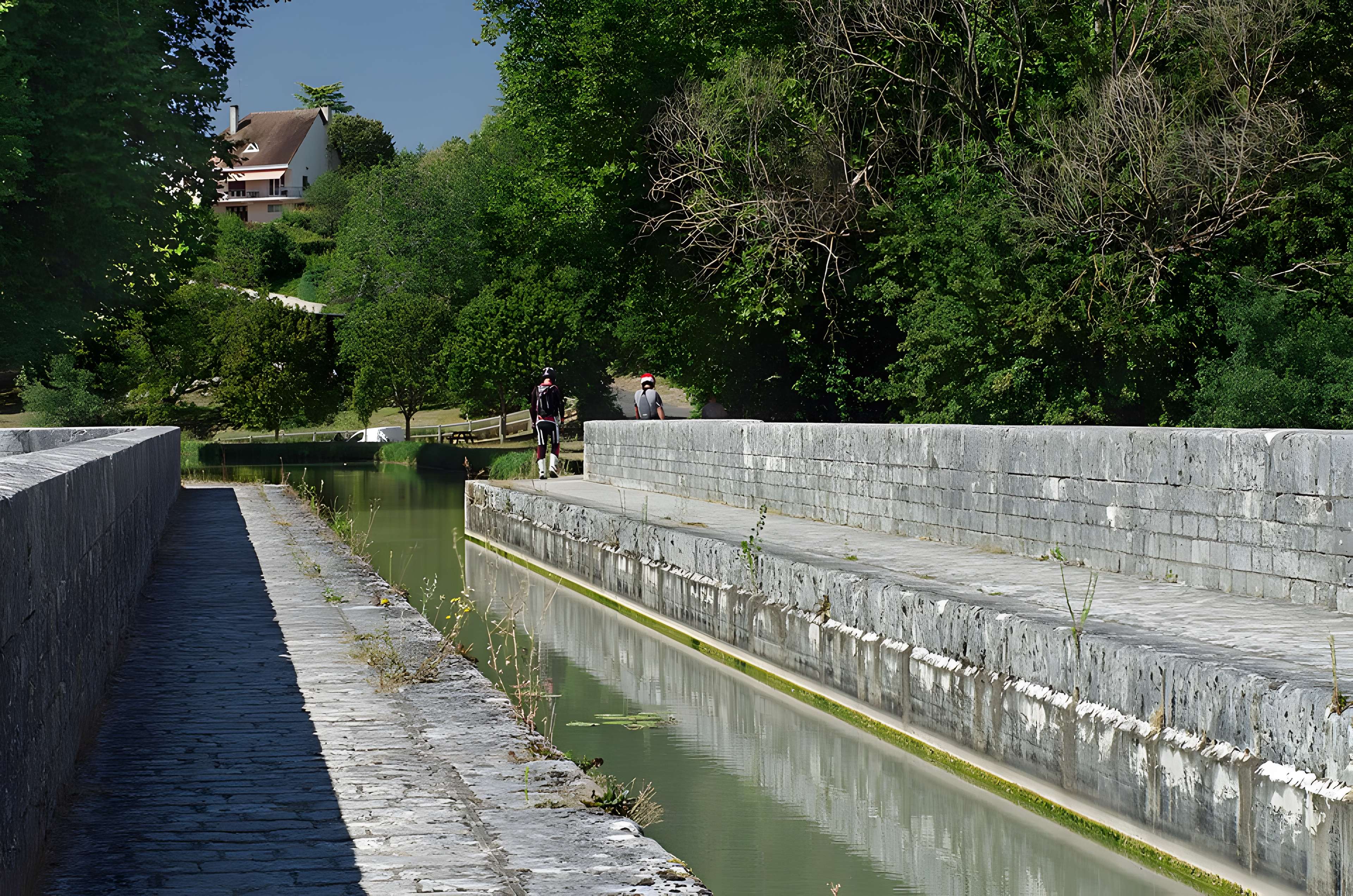 Pont-canal sur la Sauldre