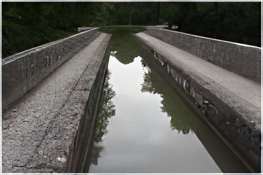 Pont-canal sur la Sauldre 
