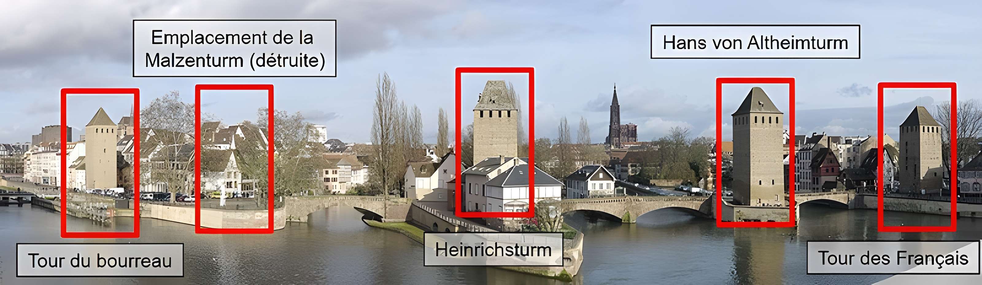 Ponts couverts de Strasbourg