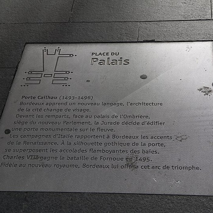 Photo de Porte Cailhau de Bordeaux