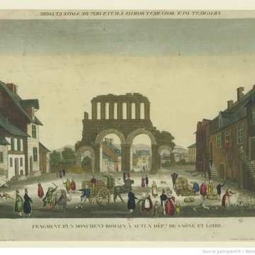 Porte dArroux à Autun