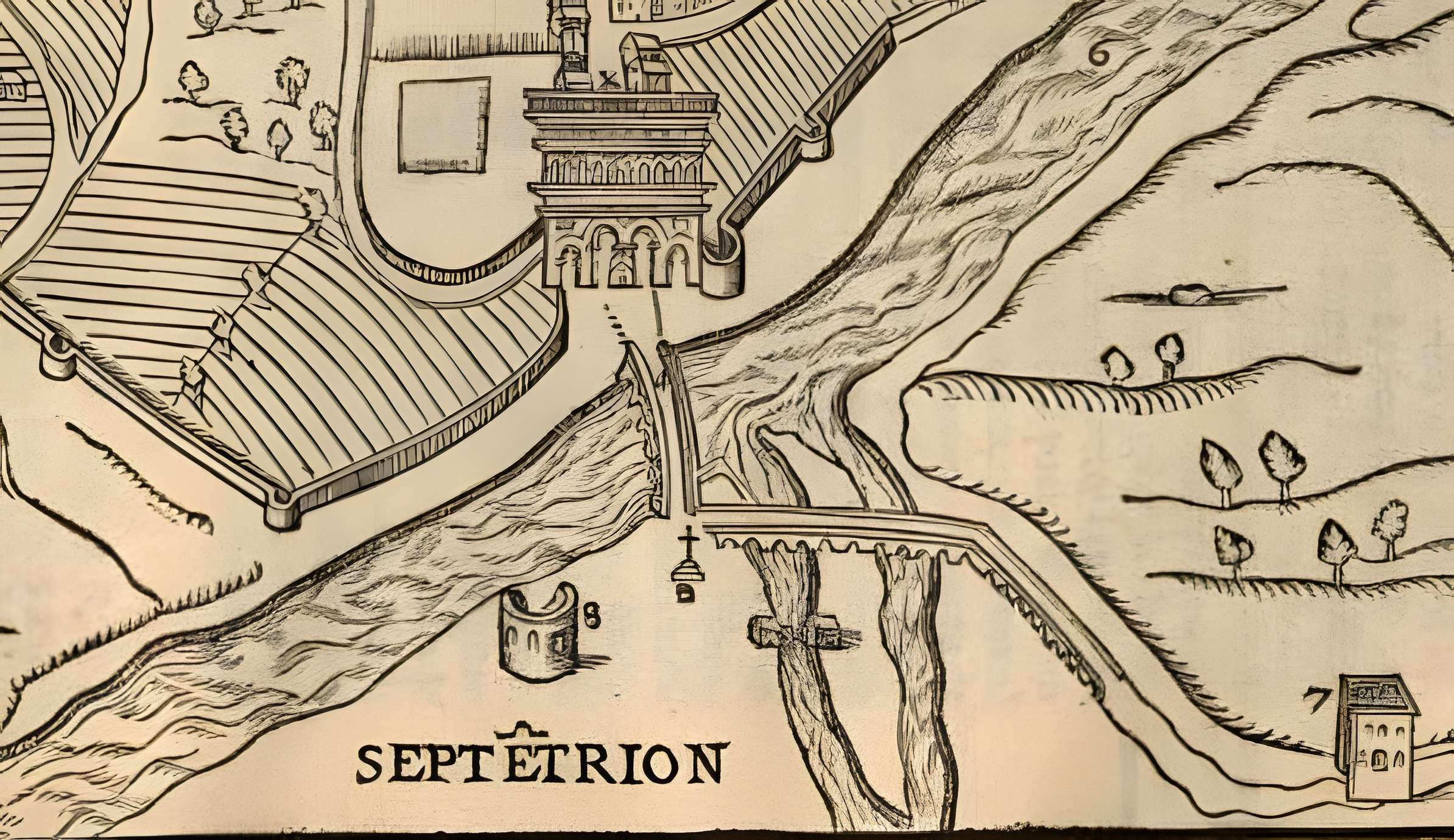 Porte d'Arroux à Autun