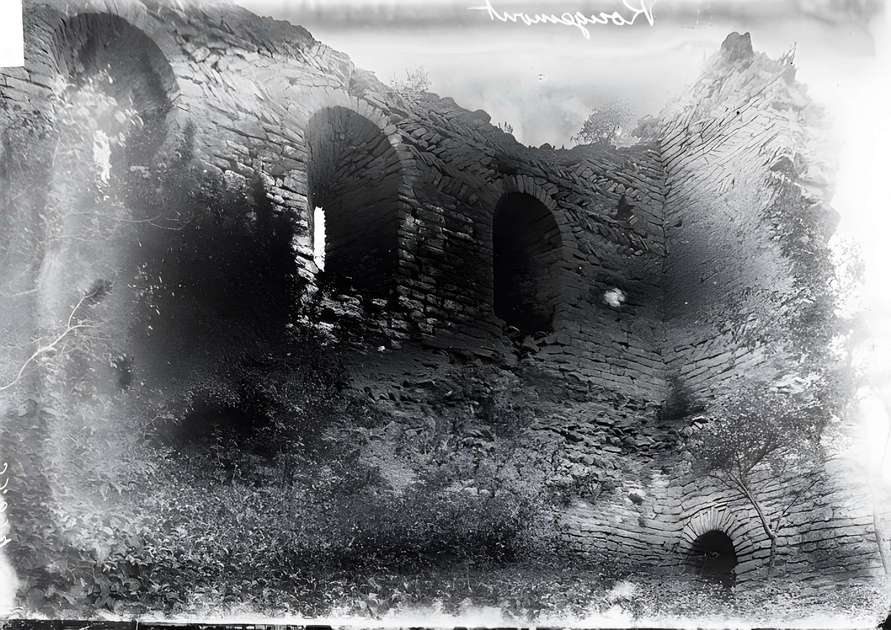 Ruines du château de Rougemont