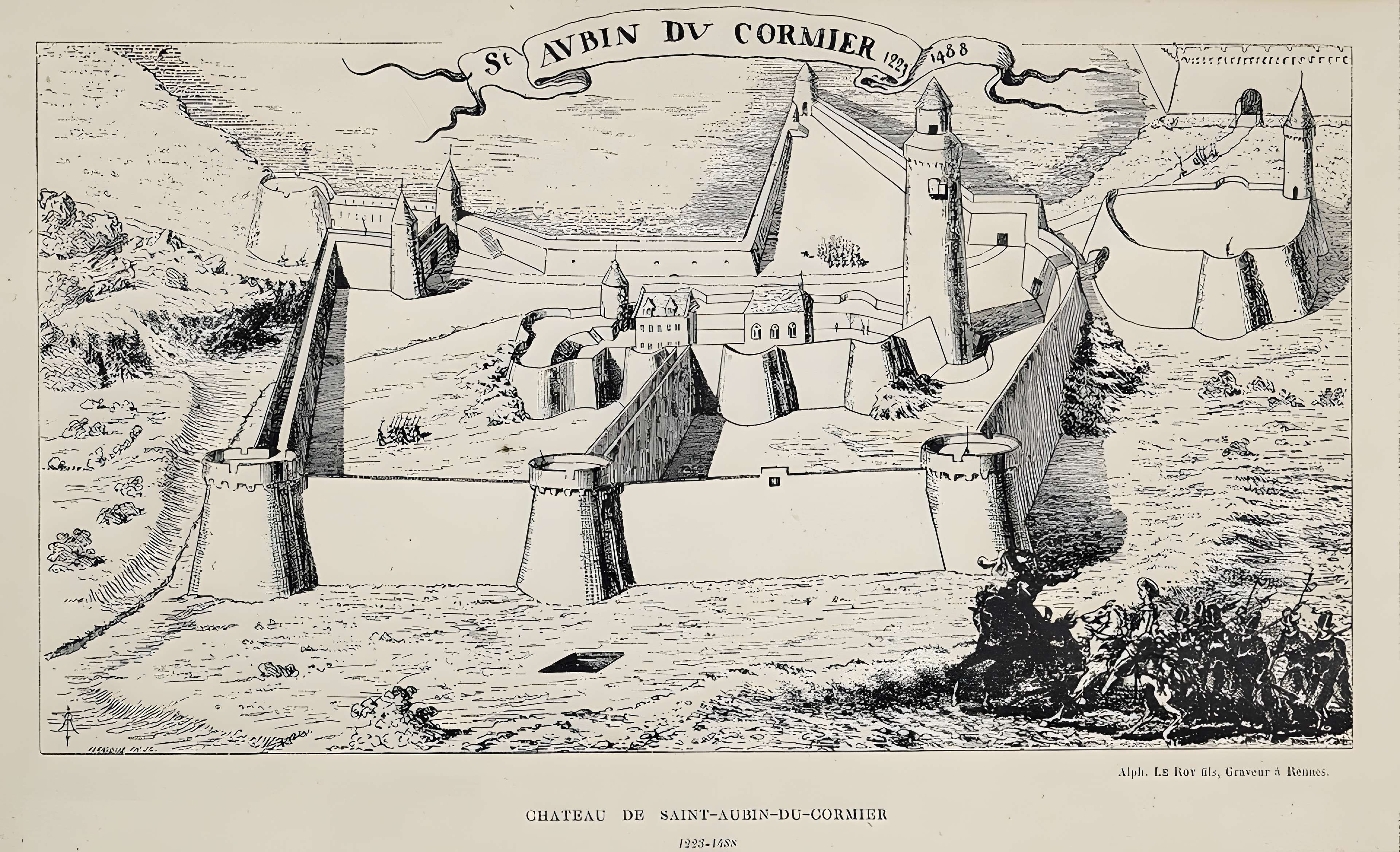 Château de Saint-Aubin-du-Cormier