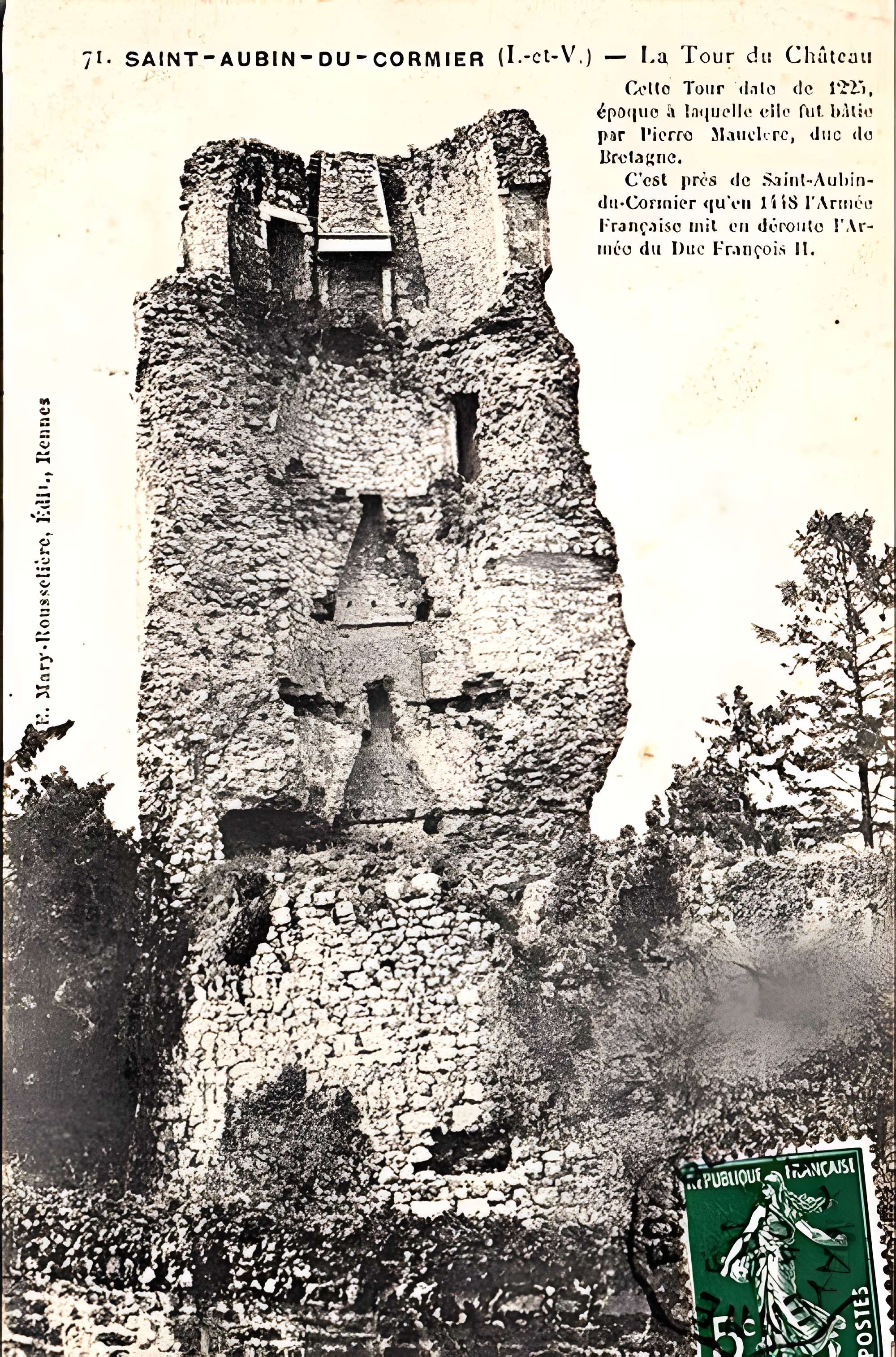 Château de Saint-Aubin-du-Cormier