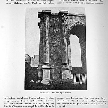 Porte de Mars à Reims