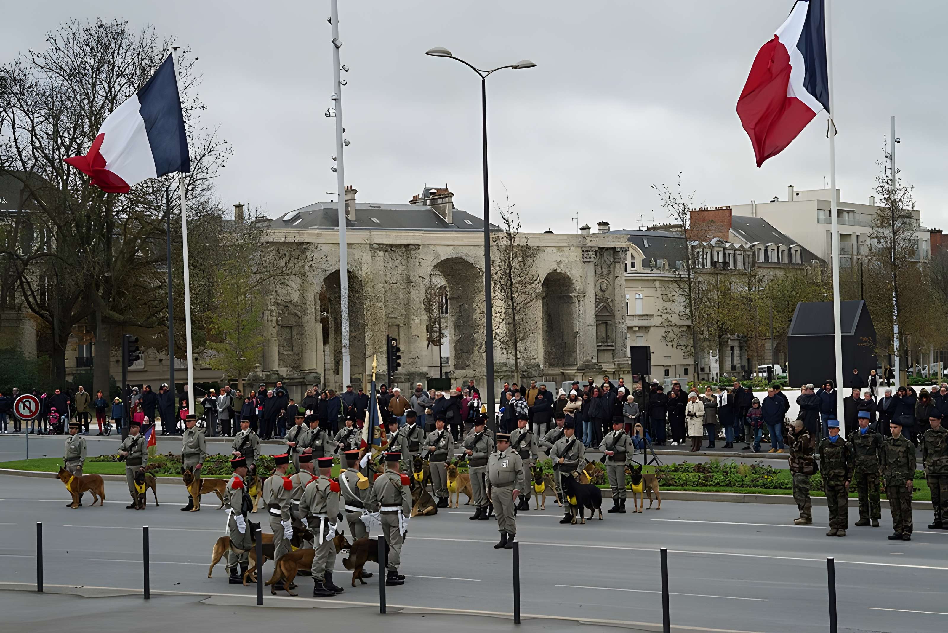Porte de Mars à Reims