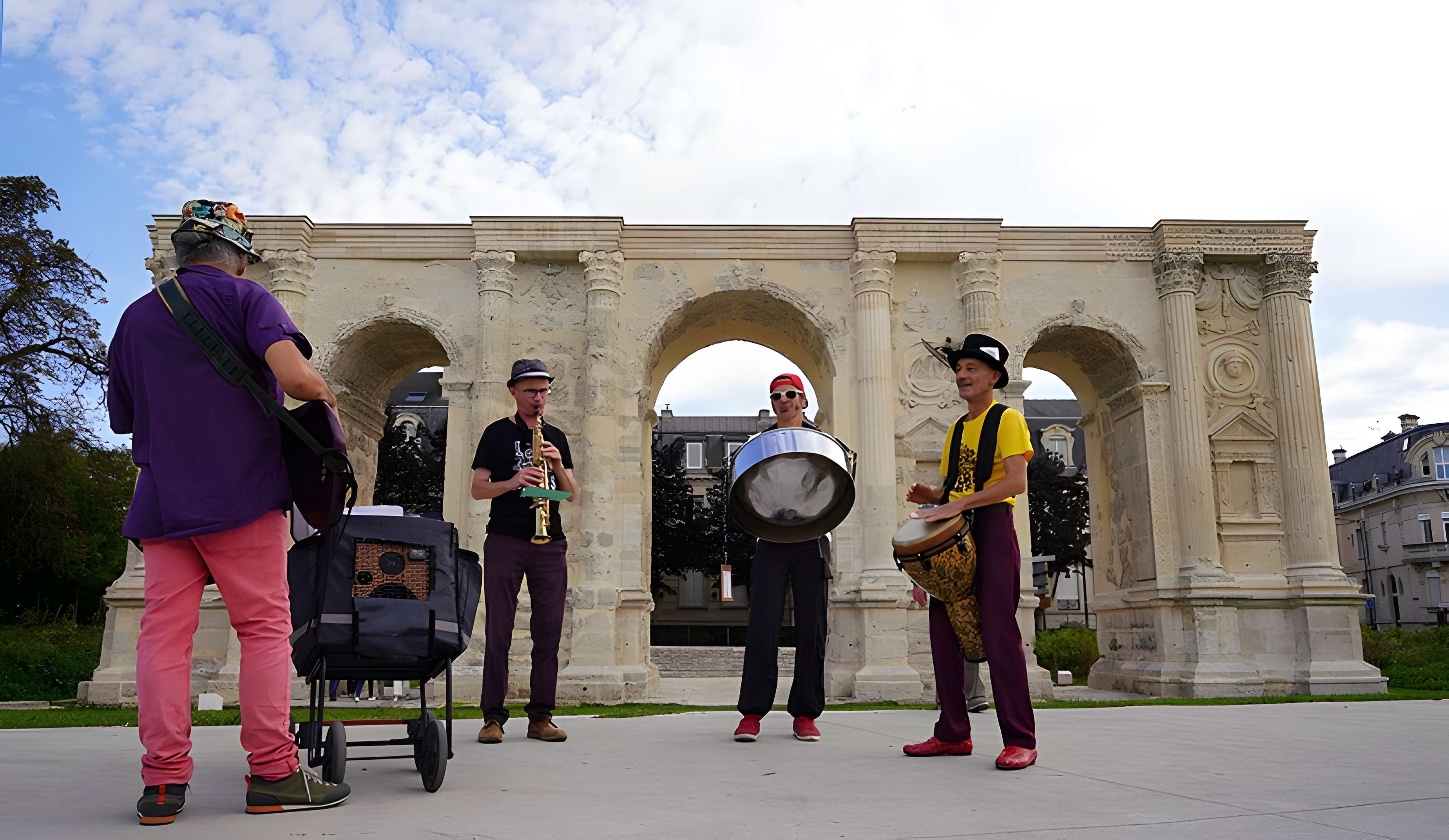 Porte de Mars à Reims