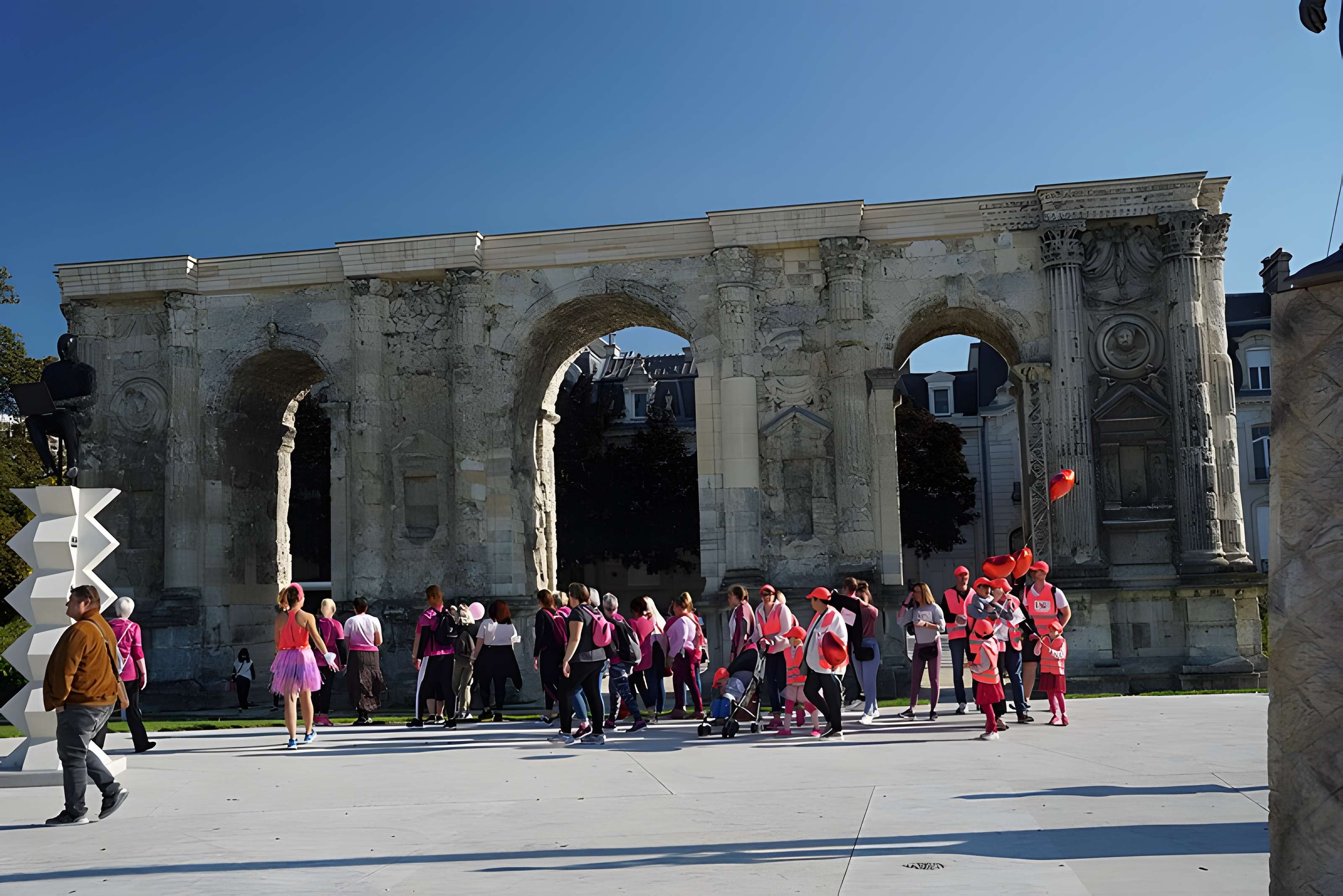 Porte de Mars à Reims