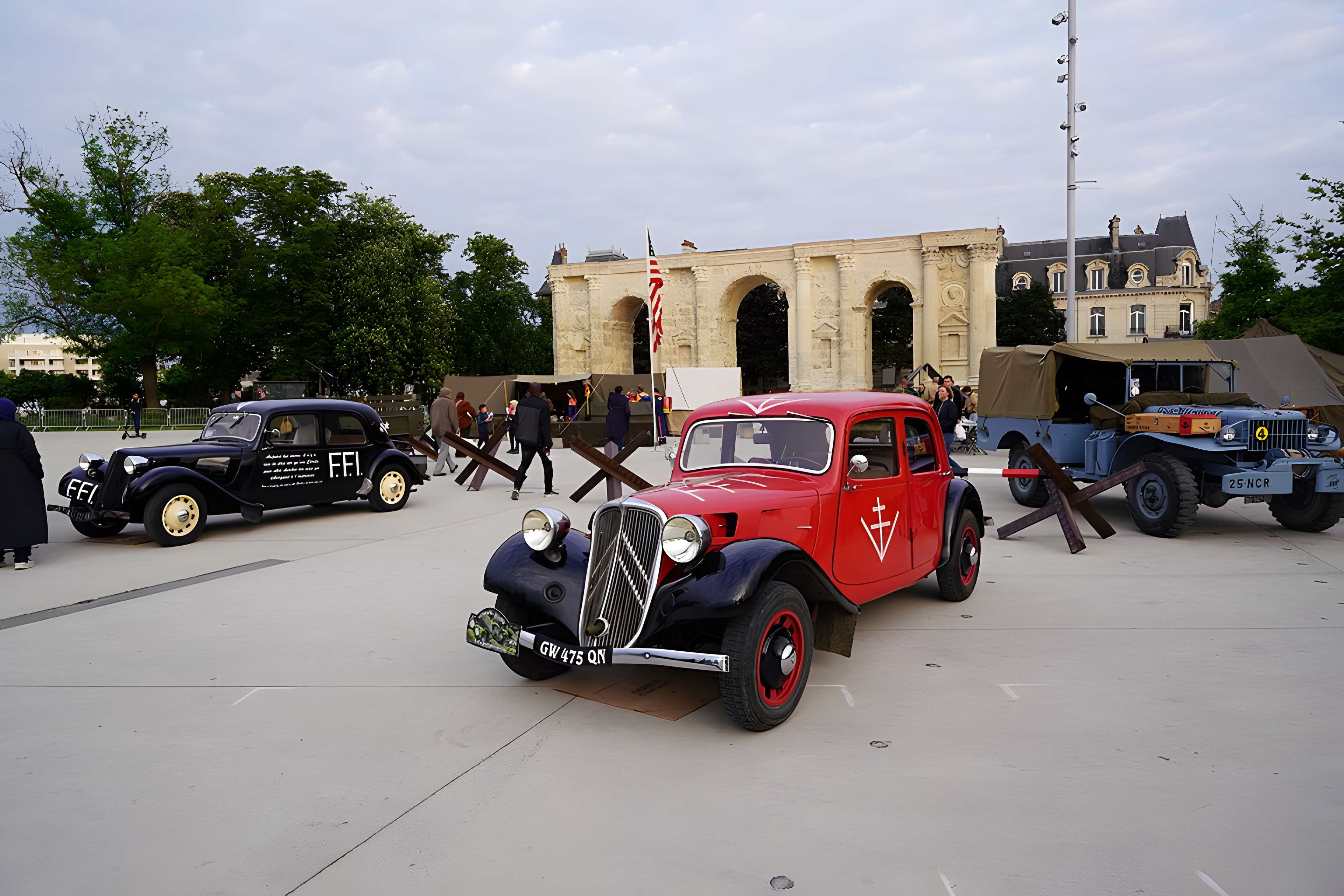 Porte de Mars à Reims