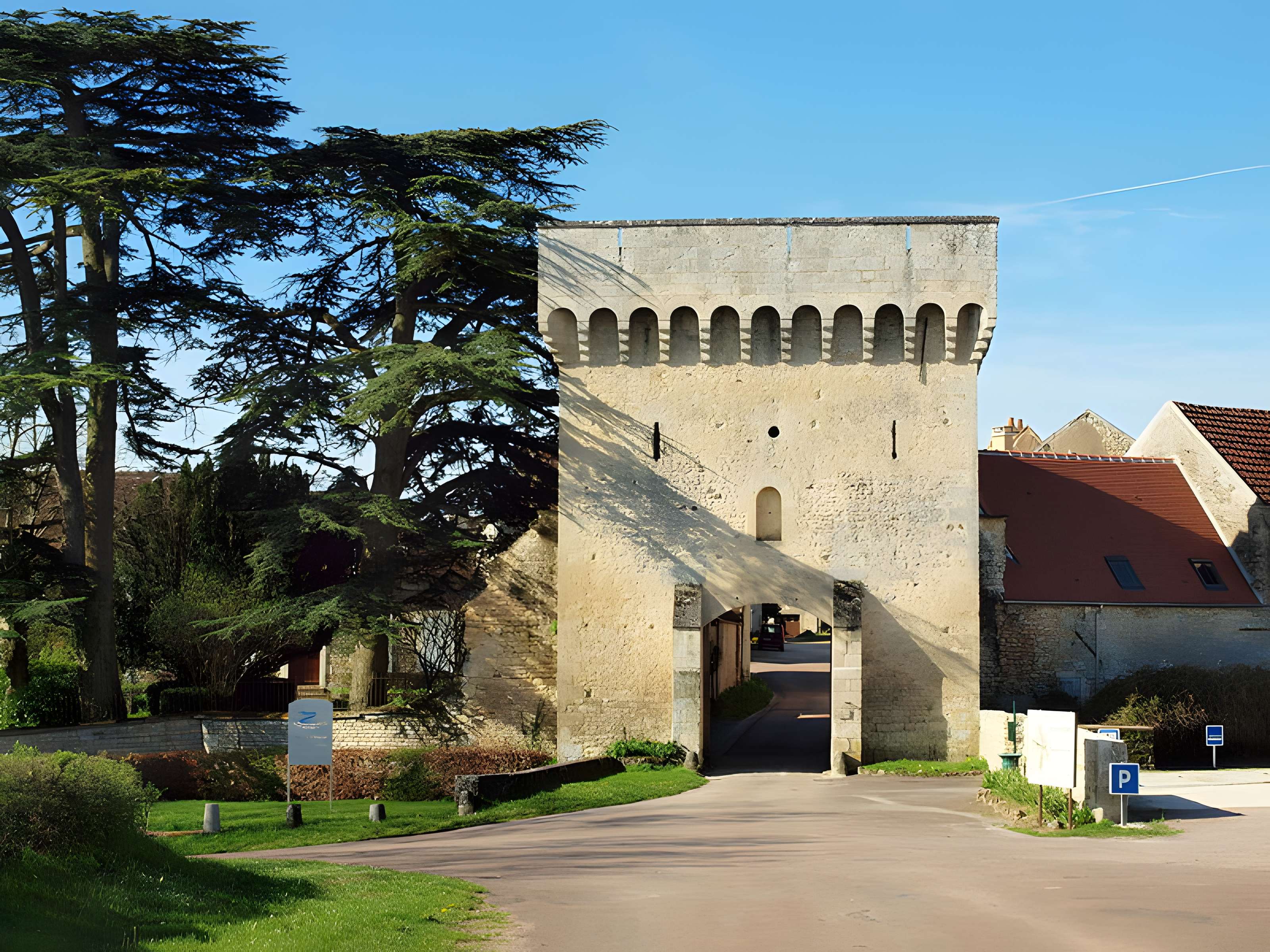 Porte de ville de Druyes-les-Belles-Fontaines
