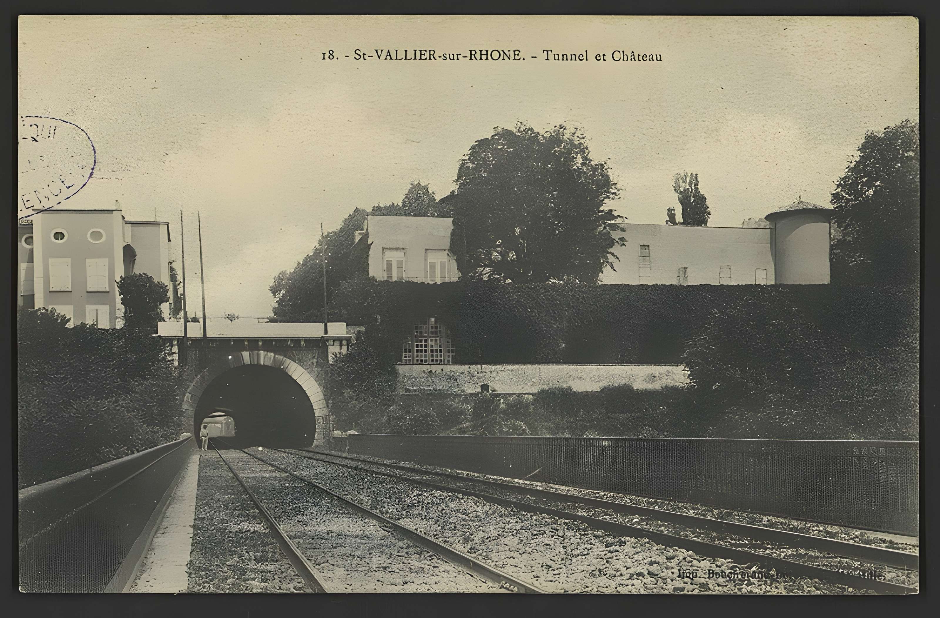 Château et ses jardins à la française