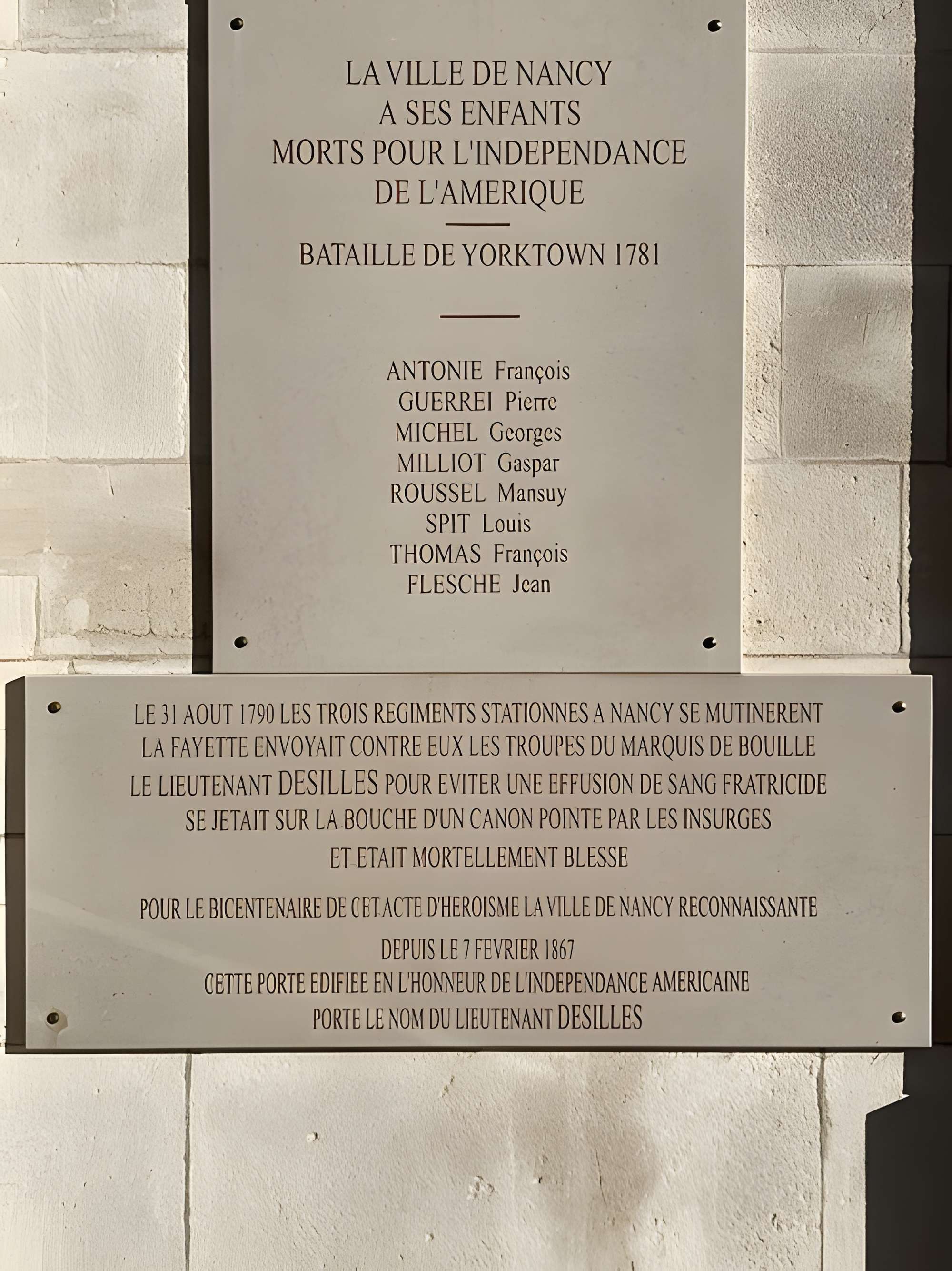 Porte Désilles de Nancy 