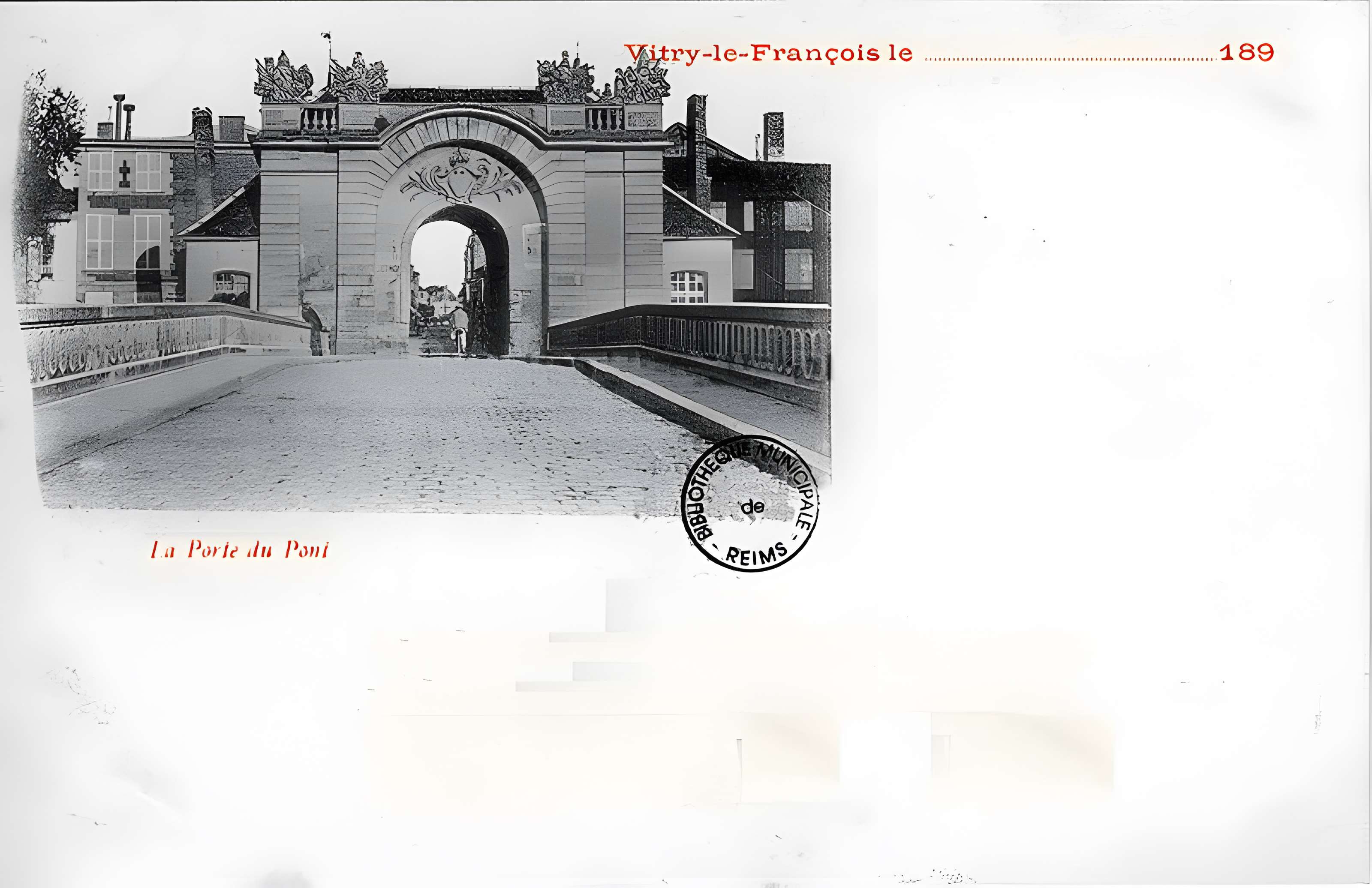 Porte du Pont de Vitry-le-François