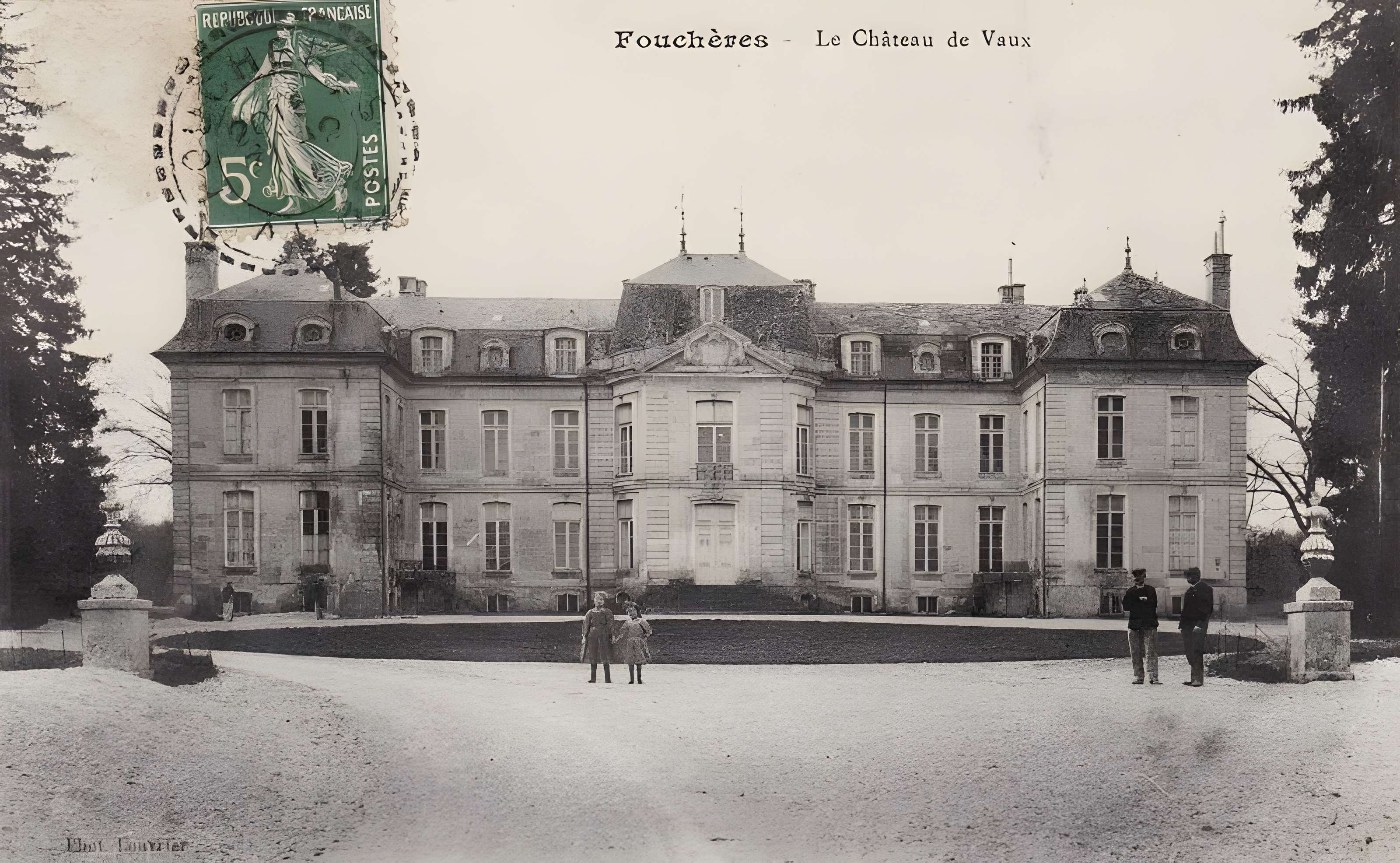 Château de Vaux à Fouchères 