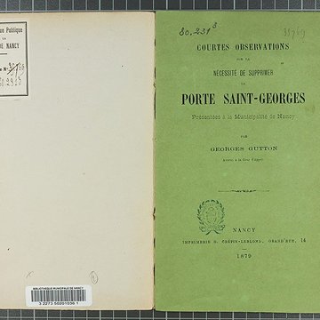 Porte Saint-Georges de Nancy 