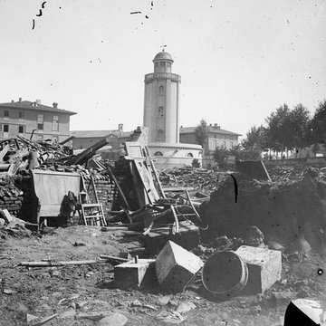 Château deau et station de pompage