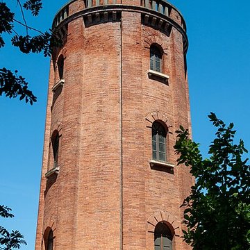 Château deau et station de pompage