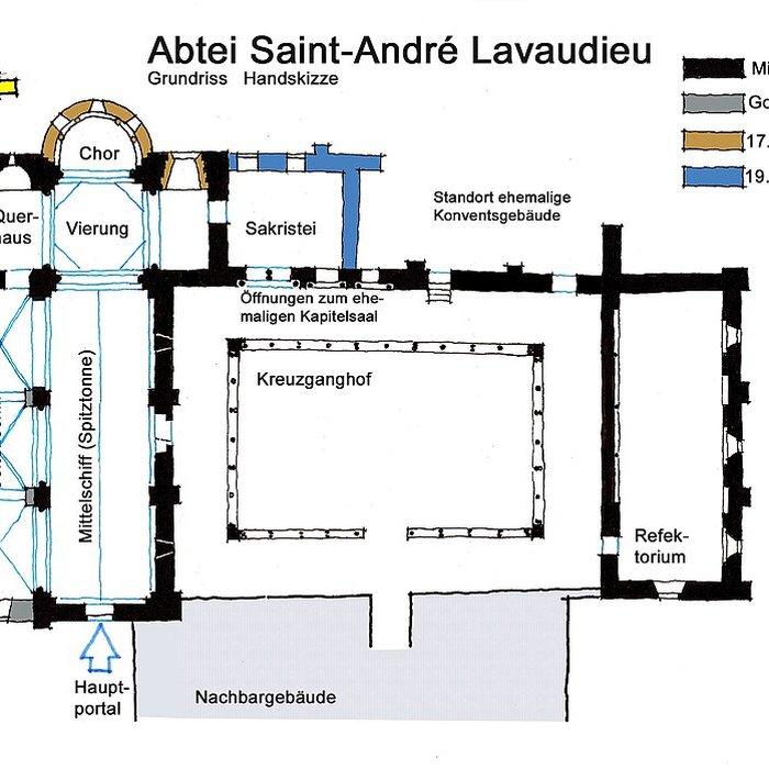 Photo de Abbaye Saint-André de Lavaudieu