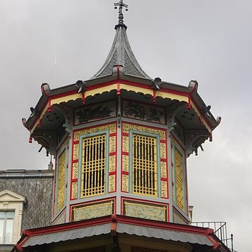 Château deau-pagode de lHôtel Lionel-Normant