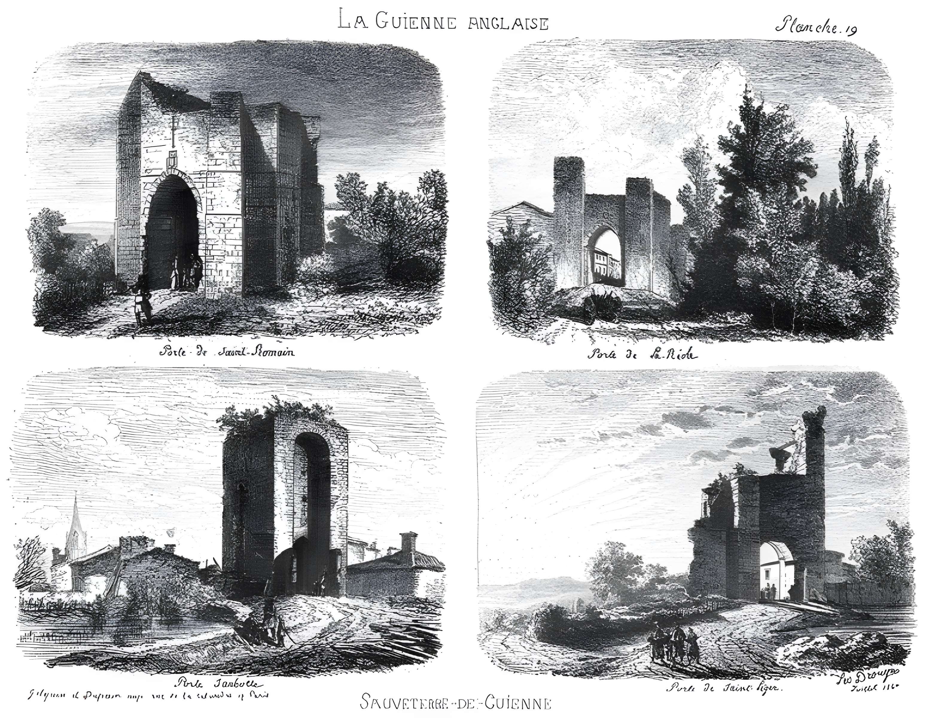 Portes de ville de Sauveterre-de-Guyenne