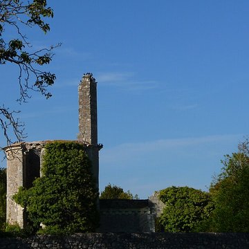 Ruines du château dHommes