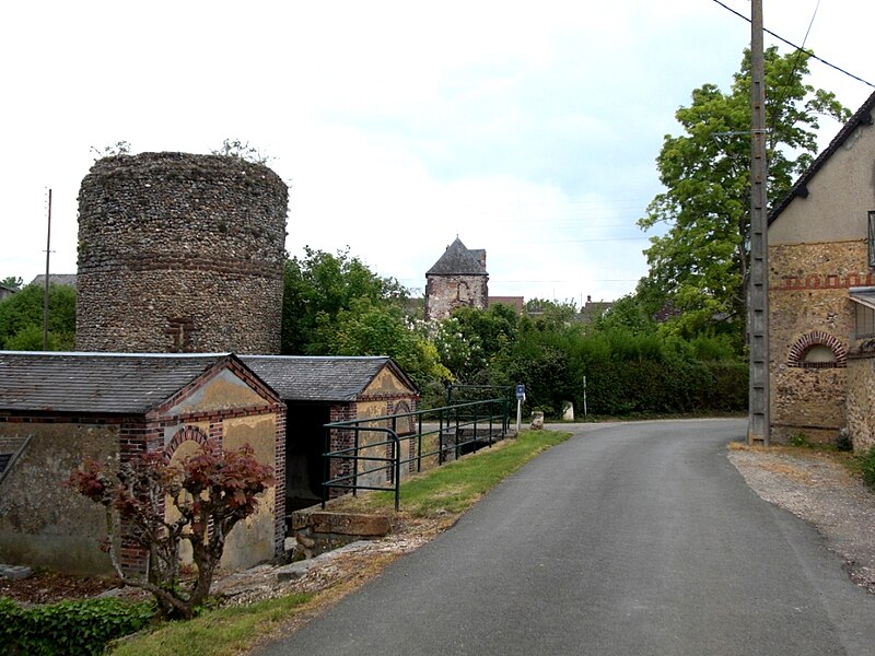 Ruines du château d'Illiers-Combray