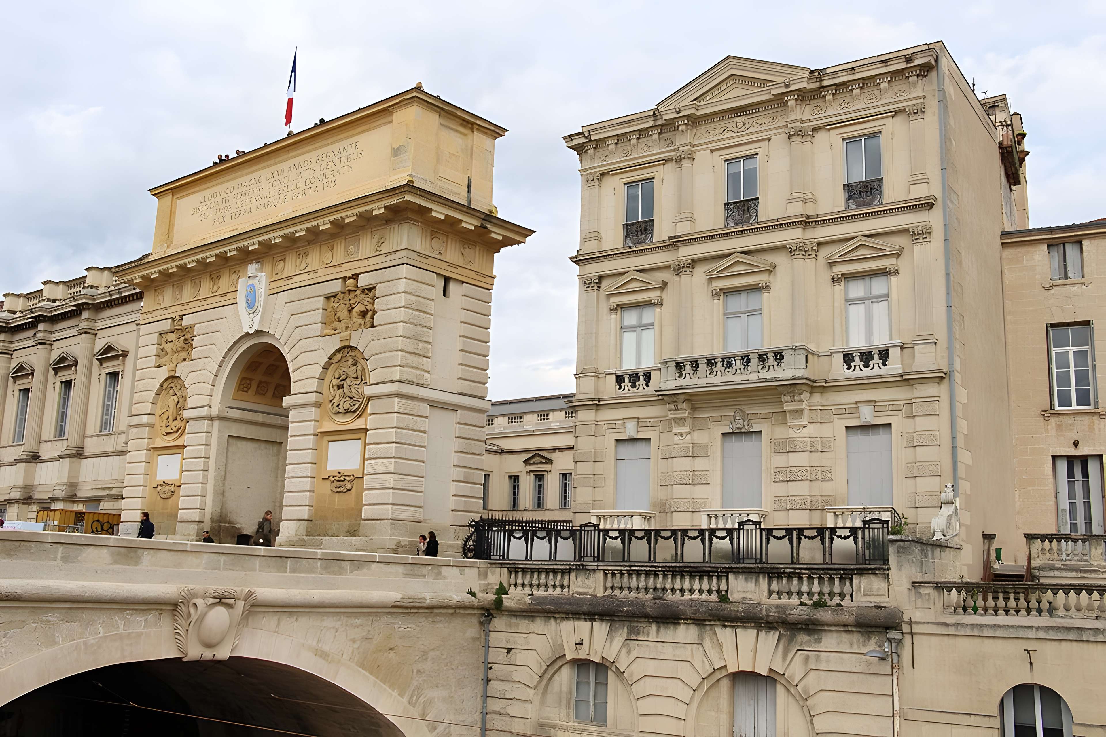 Promenade du Peyrou à Montpellier