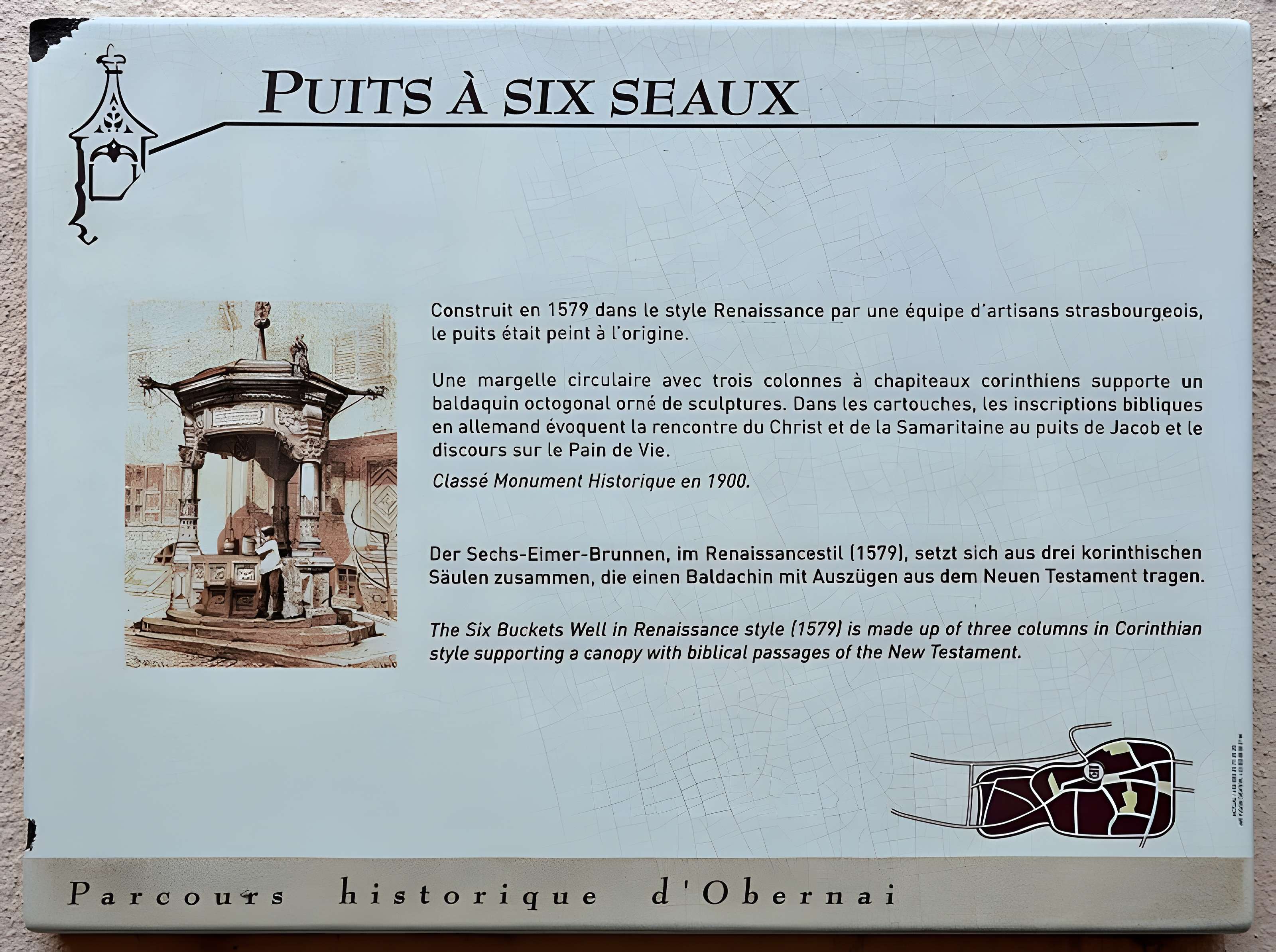 Puits à six seaux d'Obernai