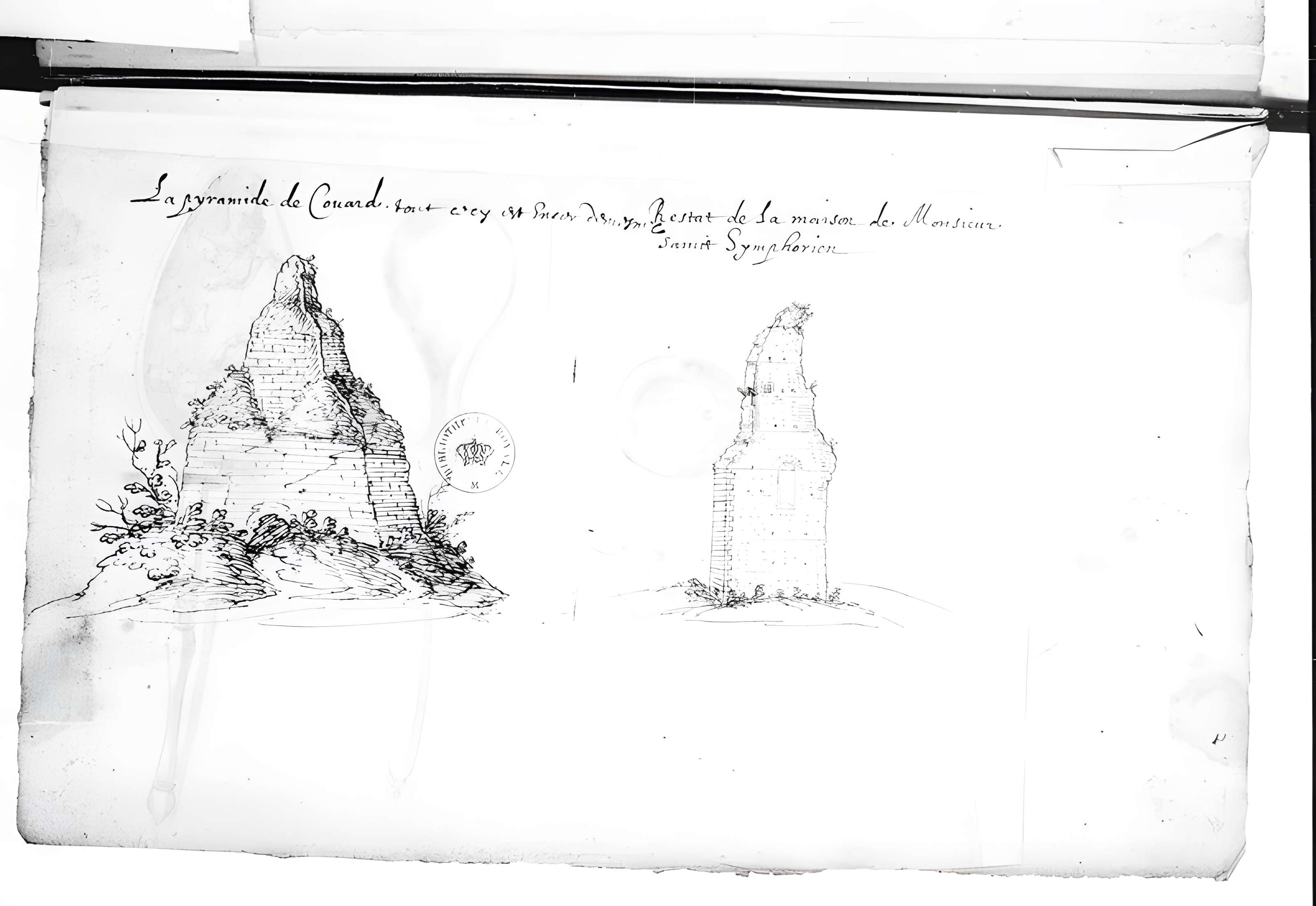 Pyramide de Couhard à Autun