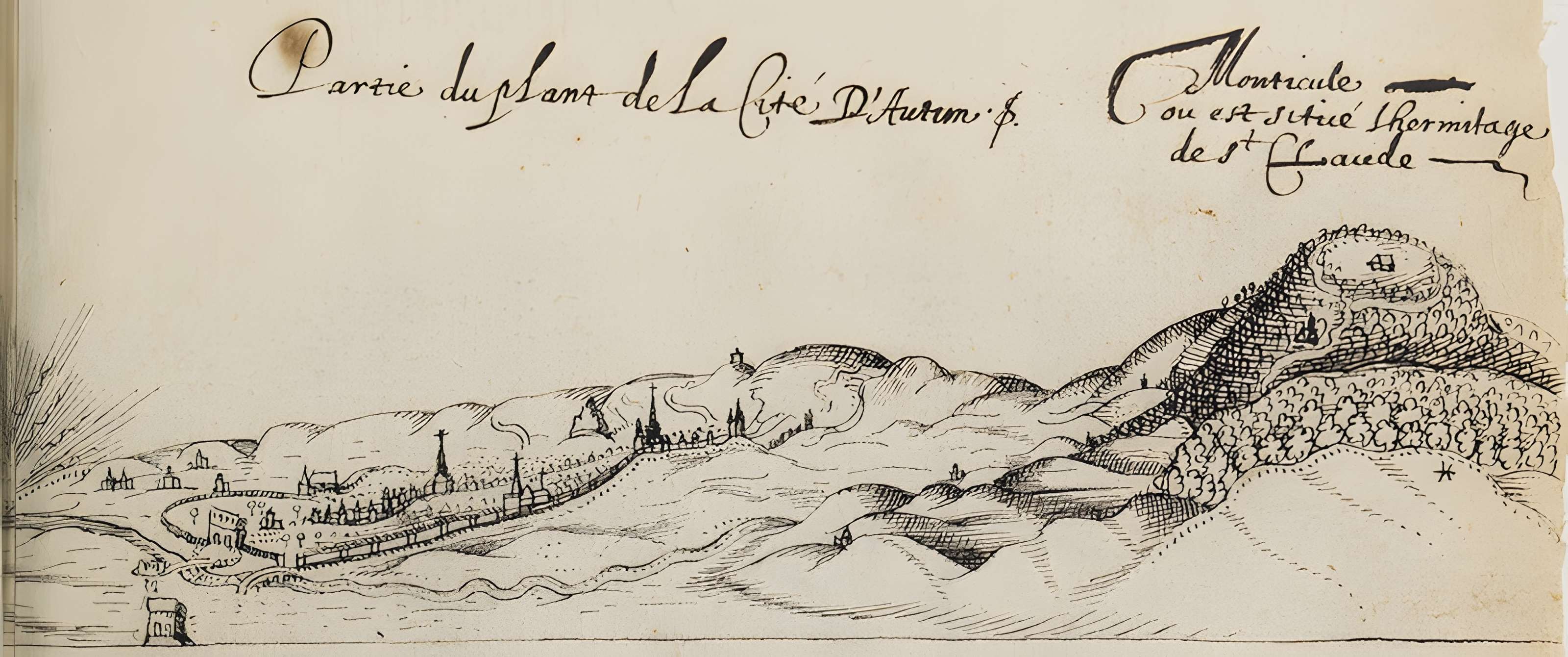 Pyramide de Couhard à Autun