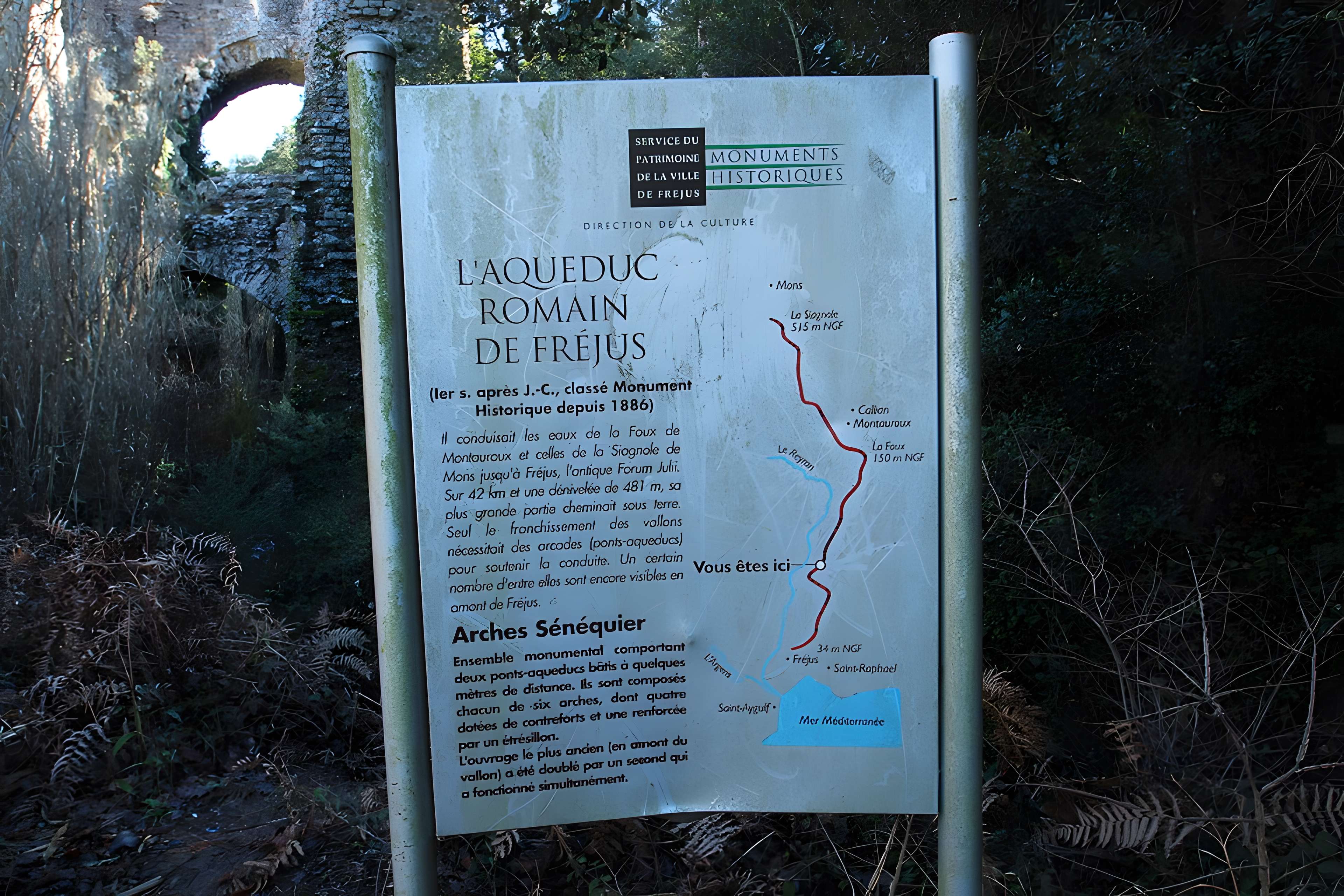 Aqueduc antique (restes de l')