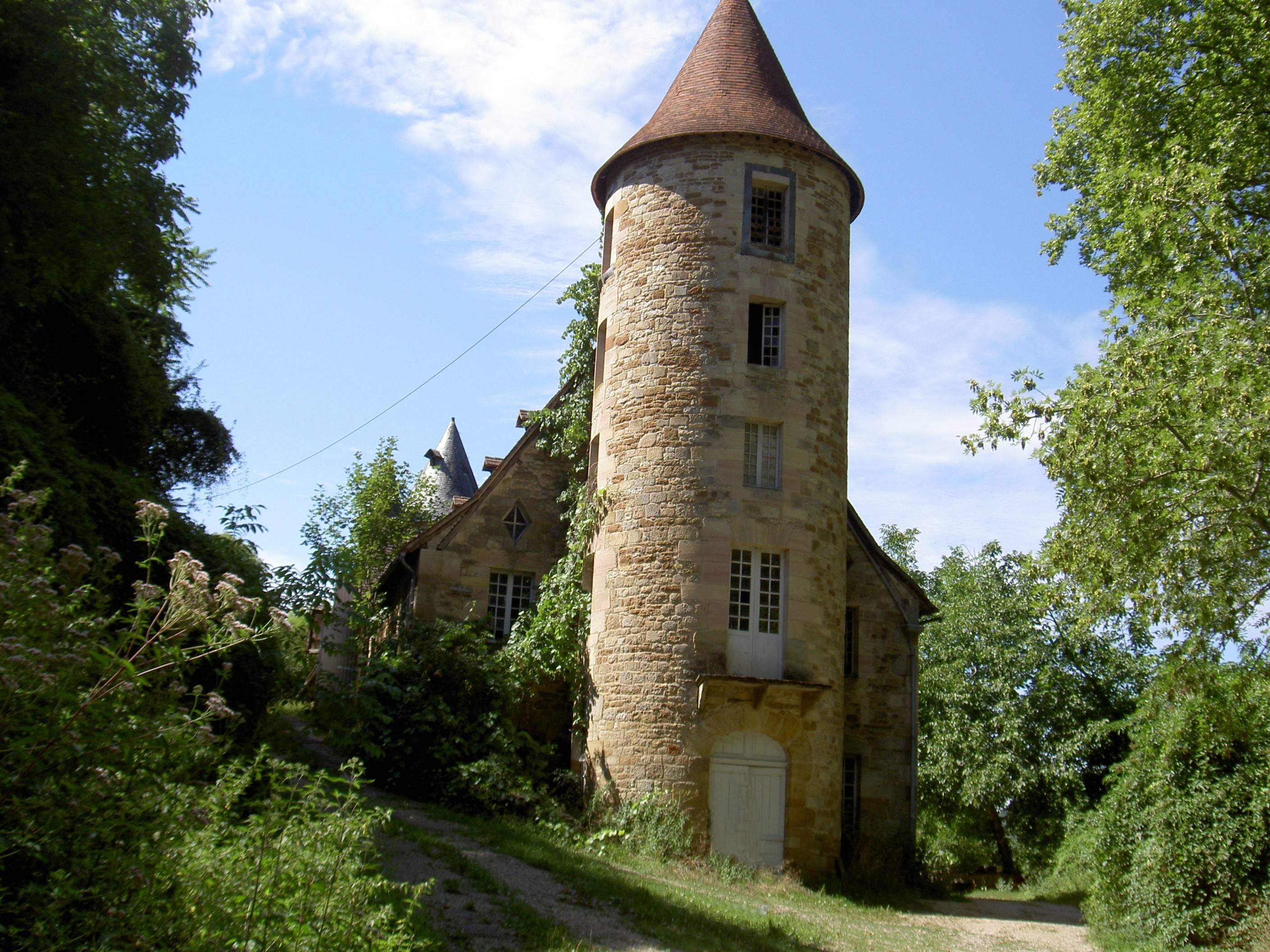 Château du Roc à Fons