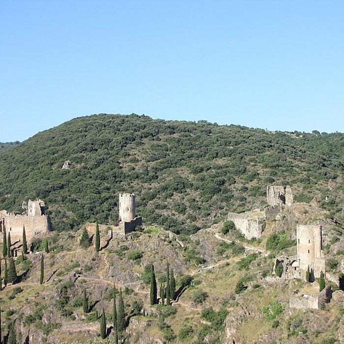 Photo de Ruines des quatre châteaux de Lastours