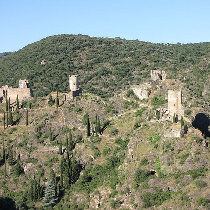 Photo de Ruines des quatre châteaux de Lastours