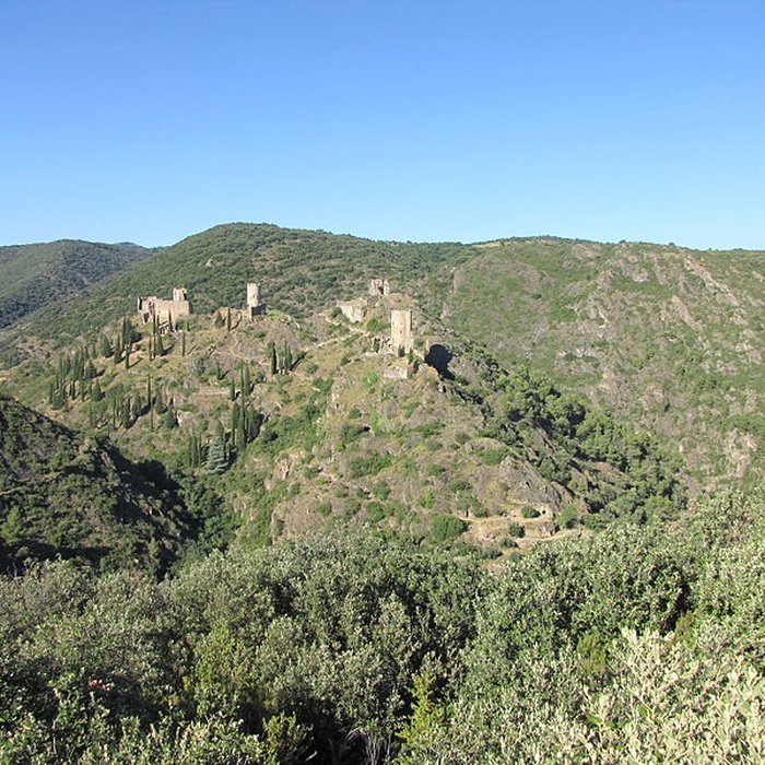 Photo de Ruines des quatre châteaux de Lastours
