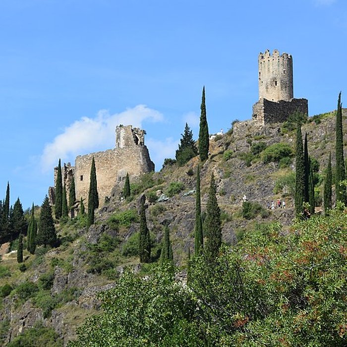 Photo de Ruines des quatre châteaux de Lastours
