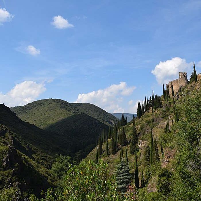 Photo de Ruines des quatre châteaux de Lastours