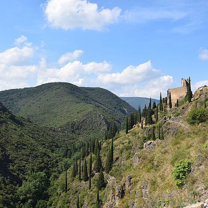 Photo de Ruines des quatre châteaux de Lastours