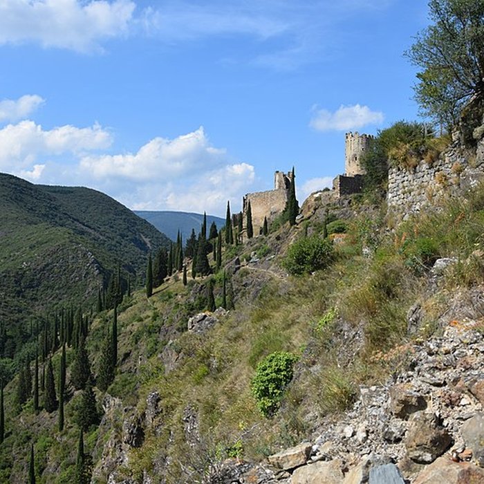 Photo de Ruines des quatre châteaux de Lastours